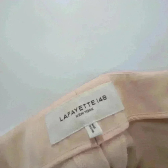 lafayette 148 new york Peach Color Women's Size 6 Work Wear Pants - Picture 4 of 11
